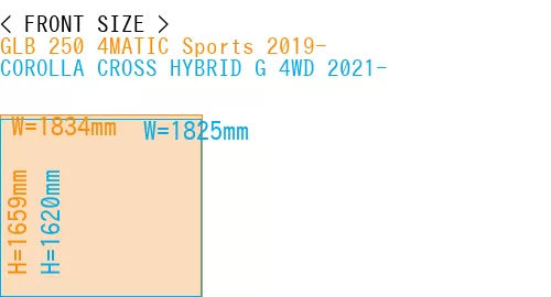 #GLB 250 4MATIC Sports 2019- + COROLLA CROSS HYBRID G 4WD 2021-